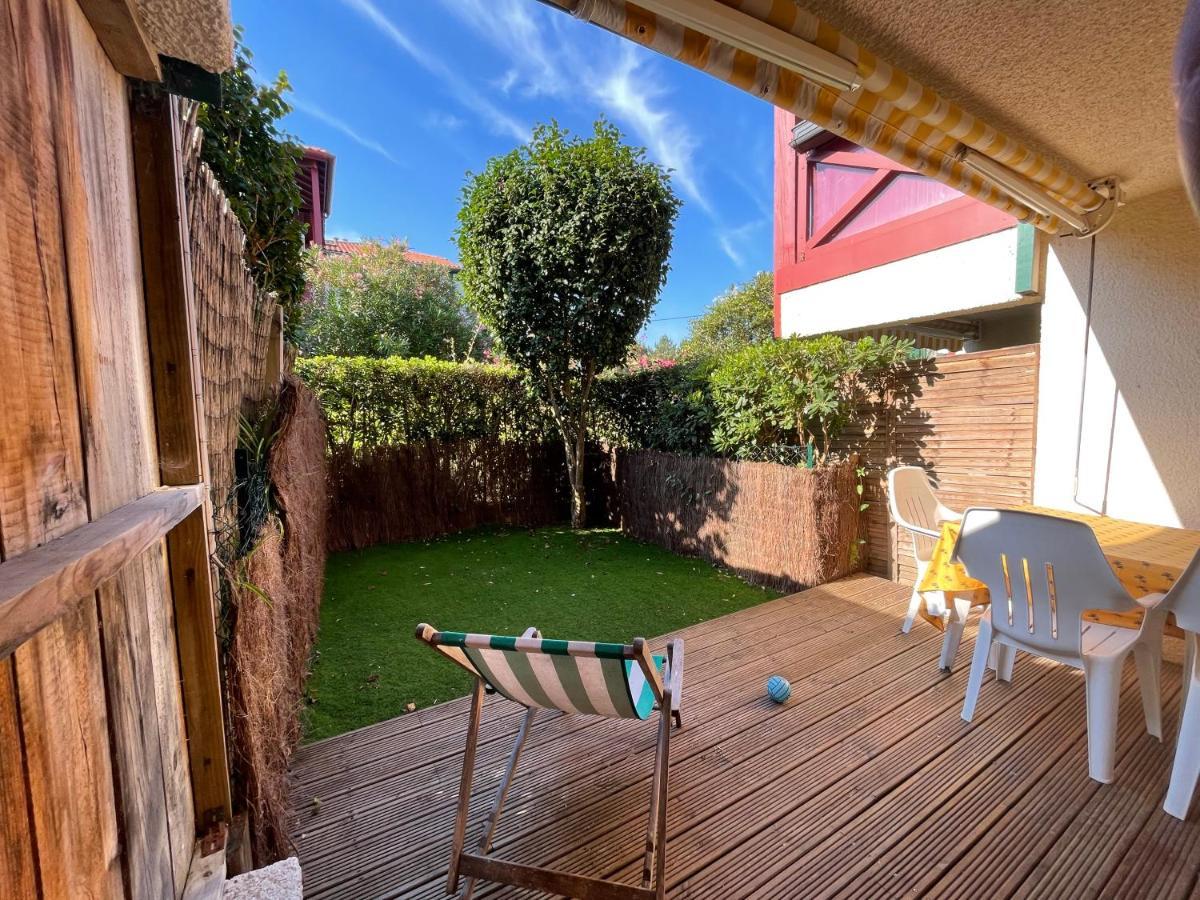Splendide Appartement De Charme Avec Patio, Parking Et Plage A 3 Minutes Μπιαρίτζ Εξωτερικό φωτογραφία